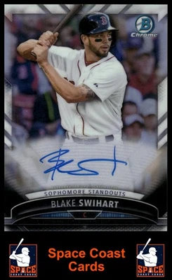 2016 Bowman #SSA-BS Blake Swihart Sophomore Standouts Autographs #/99 - Image 1 of 2
