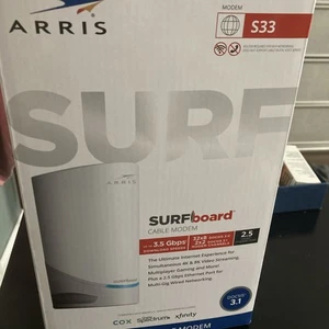 -NEW- Arris Surfboard S33 DOCSIS 3.1 Cable modem - Afbeelding 1 van 6