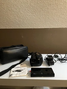 Vintage JVC GR-AXM4U Compact VHS Video Tape Camcorder 1996 Bag Tested Working - Picture 1 of 8