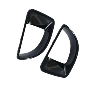 Pair Front Air Duct Frame Cover Black For Clubman R55 R56 R57 R58 Roadster R59 - Picture 1 of 9