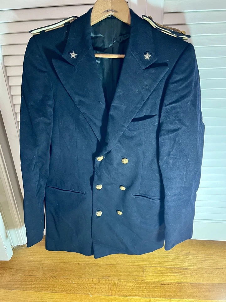 Chaqueta Original Oficiales de la Marina Real Italiana Segunda Guerra Mundial Foto 1 de 4