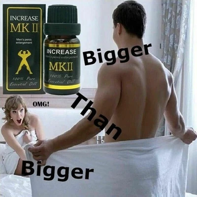 ALARGADOR DE PENE NATURAL Crecimiento Más Rápido Mejora Alargamiento Aceite - MK2 STOCK EN REINO UNIDO Foto 1 de 4