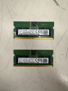 (2X8GB) HP DDR5 SODIMM 5600B RAM Samsung Memory N37792-001 - Picture 1 of 2