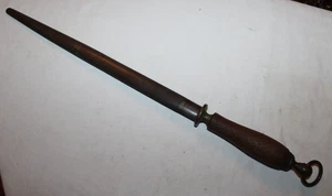 RARE Vintage DAVIS Paddle Style Sharpening Steel Made in USA 22" - Picture 1 of 24