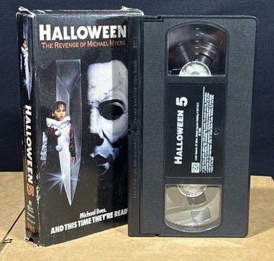 Halloween 5: The Revenge of Michael Myers (1989) VHS - image 1 of 4