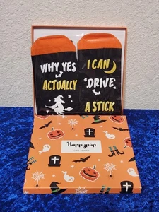 Happy Pop Halloween Socks ~ Gift Series ~ Kids XL Size Holiday - Picture 1 of 4