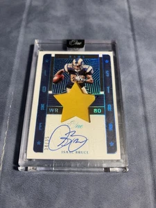 2022 PANINI ONE ISAAC BRUCE AUTO JERSEY PATCH LONE STAR #ed /35 RAMS - Picture 1 of 2