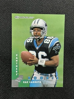 1997 Donruss Rae Carruth Carolina Panthers Rookie #207 - Image 1 of 2