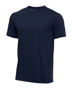 Nike T-Shirt Damen Blau Athletic Cut Training Sportswear Workout Activewear - L - Bild 1 von 2