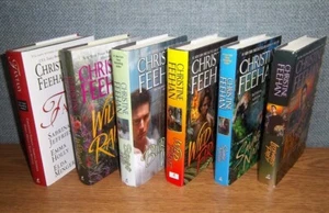 LOT Christine Feehan FANTASY WILD RAIN BURNING FIRE SAVAGE NATURE LEOPARD'S PREY - Picture 1 of 5