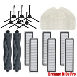 For Dreame D10s / D10s Pro Robotic Vacuum Cleaner Roller / Side Brush Filter Kit - Picture 1 of 50