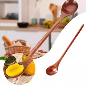 Holzlöffel zum Kochen Honig Tee Kaffee Rührlöffel Honig langer Griff am besten - Bild 1 von 11