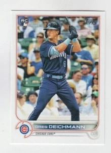 (10) Greg Deichmann 2022 TOPPS SERIES 2 ROOKIE CARD LOT #395 CHICAGO CUBS - Picture 1 of 1