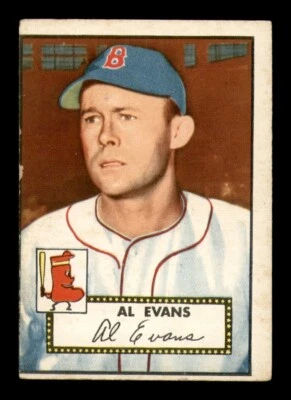 1952 Topps Set Break #152 Al Evans VG *OBGcards* - Image 1 of 2