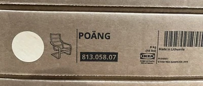Sillón Ikea POANG SOLO MARCO, chapa de abedul 813.058.07 - NUEVO Foto 1 de 2