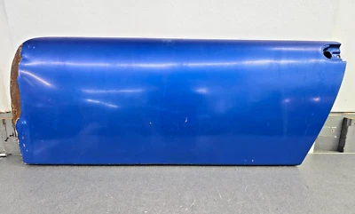 USED ORIGINAL GENUINE PORSCHE 914 DRIVERS LEFT DOOR BARE SHELL BLUE 1973-76 - Изображение 1 из 4