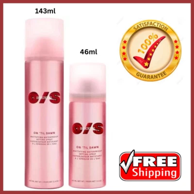 ONE/SIZE TALLA ÚNICA On 'Til Dawn Matificante Impermeable Setting Spray 46/143 ml!