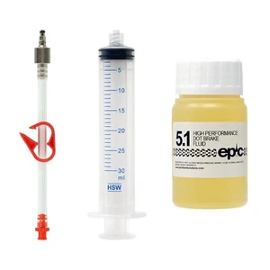 Entlüftungswerkzeug für SRAM Entlüftungskante & Spritze - 100ml DOT Bremsflüssigkeit enthalten - Bild 1 von 7