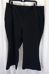 Worthington Anzughose Damengröße 18P schwarz kurvige Hose Capri 22" Schrittlänge - Bild 1 von 15