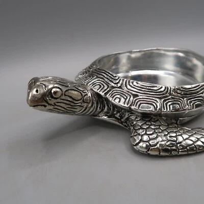 Yankee Candle Turtle Jar Candle Base Portavelas Tono Plateado Plato Tortos Foto 1 de 4