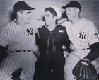 Photo Phil Rizzuto, Bill Dickey, Charlie Keller 8x10 New York Yankees