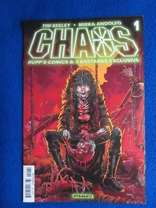 CHAOS #1  TIM VIGIL VARIANT EVIL ERNIE  RUPP'S WORLD CON  LTD TO 500  RARE - Picture 1 of 2