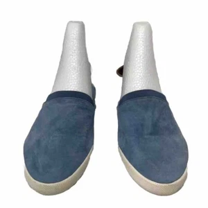 Flats slip-on da donna blu Frye in pelle taglia 10 - Foto 1 di 5