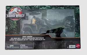 NUOVO! Jurassic World Legacy Collection Barry Sembene ATV Chase Pack Figure - Foto 1 di 4