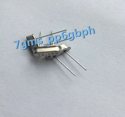 1 PCS NEW Quartz crystal with two feet 12.288M HC-49S passive clock crystal - Image 1 of 2