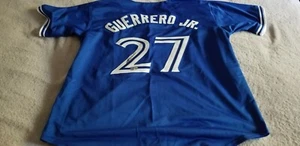 Handsigniertes/signiertes VLAD GUERRERO JR. Toronto Blue Jays Trikot BECKETT COA - Bild 1 von 4