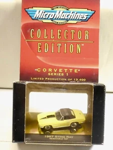 ORIGINAL MICRO MACHINES COLLECTOR EDITION CORVETTE SERIES 1 - 1967 STING RAY #3 - Picture 1 of 2