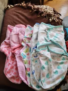 5 SwaddleMe Swaddles, Size small and small/medium - Picture 1 of 17