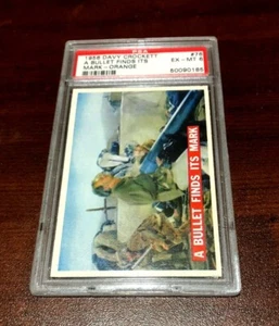 1956 Topps Davy Crockett Orange Back #76. A Bullet Finds... PSA 6 - Picture 1 of 1