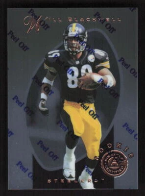 1997 Pinnacle Certified  #143 Will Blackwell Rookie Pittsburgh Steelers - Image 1 of 2