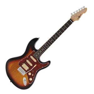 LA Select Electric Guitar HSS by Gear4music Sunburst - Picture 1 of 6