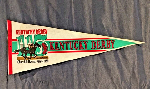 1989 Kentucky Derby Pennant Cover