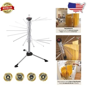 Durable Atlas Pasta Drying Rack – Collapsible with 16 Arms for Long Pasta Types - Picture 1 of 9