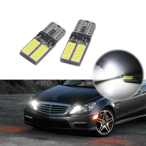 2pc Error Free CAN-bus Bright White T10 168 921 LED Parking Light Bulbs For Benz - Picture 1 of 8