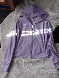 Short Purple ZIP UP Hoodie - Picture 1 of 1