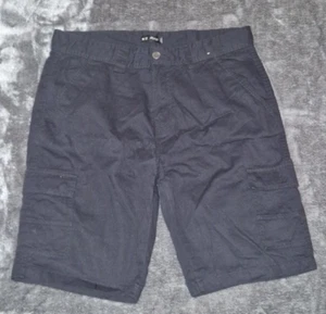 Men's Cargo Shorts Waist 38 Black Excellent Condition - Picture 1 of 9