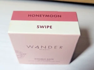 Wander Beauty Double Date Lip Cheek Duo Honeymoon Swipe Full Size NIB - Picture 1 of 8