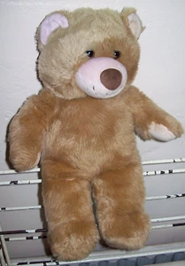 Build A Bear Work Shop Brown Pink Soft Cuddle Bear Teddy toy - Picture 1 of 3