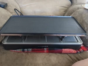 Milliard Raclette Grill for Eight (8) People, Includes Granite Cooking Stone - Picture 1 of 7