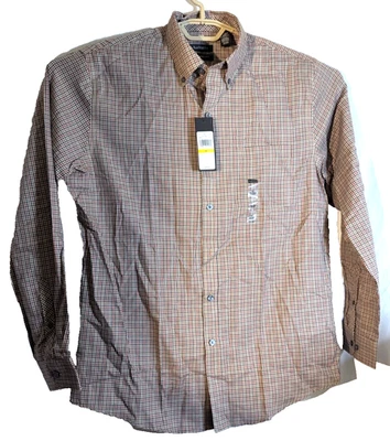 Van Heusen classic fit men's M 15/15.5 mens check multicolor shirt NWT - Image 1 of 4