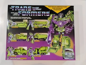Transformers G1 Constructicons DEVASTATOR reedición Encore nuevo en caja - Imagen 1 de 2
