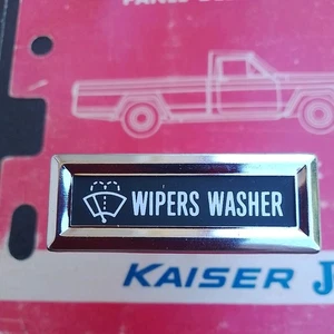 JEEP/AMC 1976/86 CJ5 CJ7 CJ8 DASH WIPER/WASHER INDICATOR LAMP ASSY NOS 5752814   - Picture 1 of 24