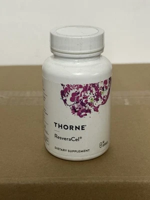 Thorne Research Resvera Cel 60 caps * SEALED Exp 04/2026 - Image 1 of 4