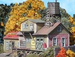 Bar Mills 0821 N Scale Mooney's Plumbing Emporium Kit - Image 1 of 4