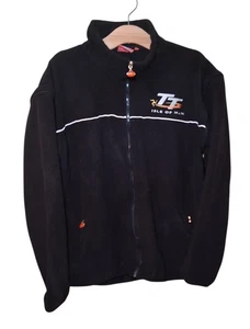 Isle of Man TT Races Fleece Weste Gr. XL schwarz Reißverschluss Ärmel abnehmbar offiziell - Bild 1 von 13