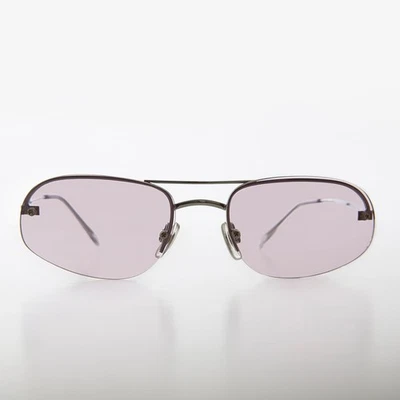 Gafas de sol vintage sin montura púrpura con forma de piloto - Zizi Foto 1 de 3